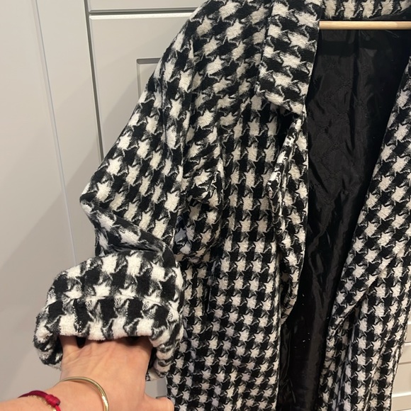 Houndstooth coat - Picture 3 of 4